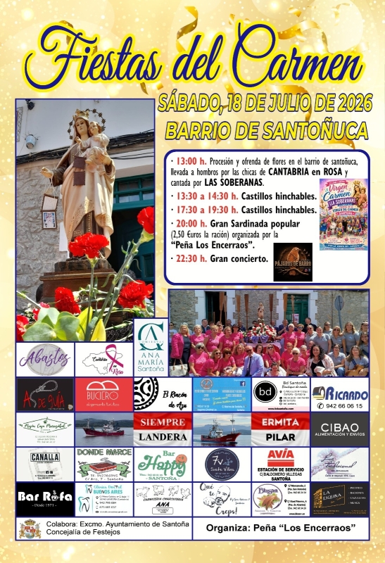 FIESTA  DE LA VIRGEN DEL CARMEN